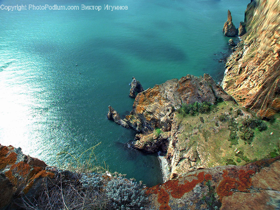 Promontory, Nature, Outdoors, Cliff, Ocean