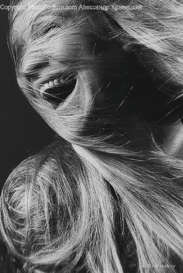 Hair, Human, Face, Person, Photography