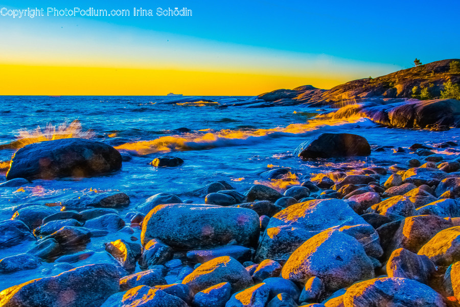 Nature, Outdoors, Mountain, Ocean, Sea