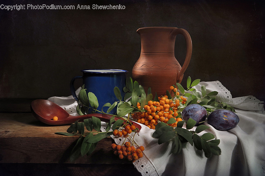 Plant, Fruit, Food, Pottery, Produce