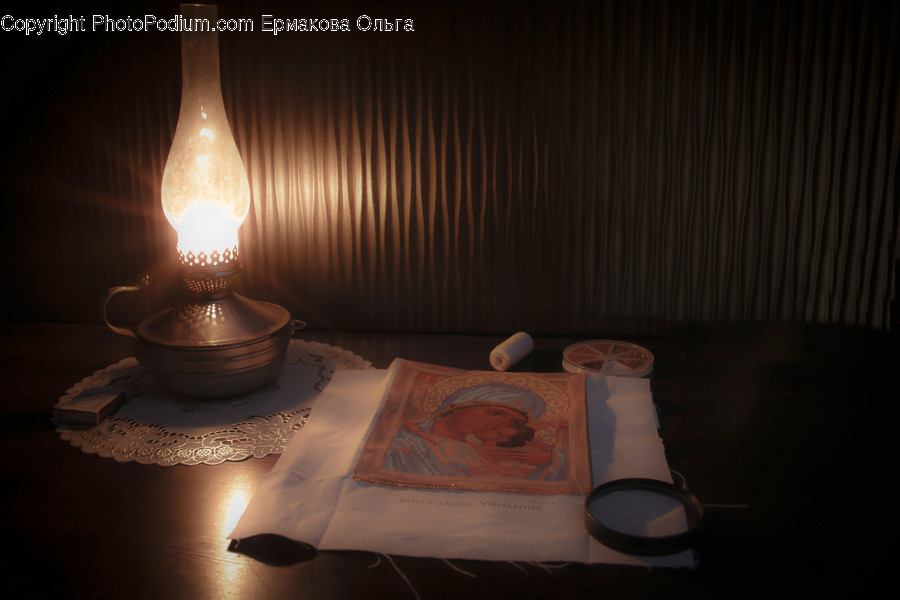Lamp, Table Lamp, Lampshade