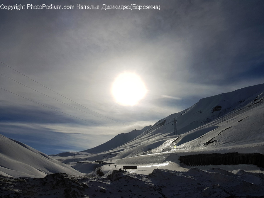 Outdoors, Nature, Mountain, Ice, Glacier