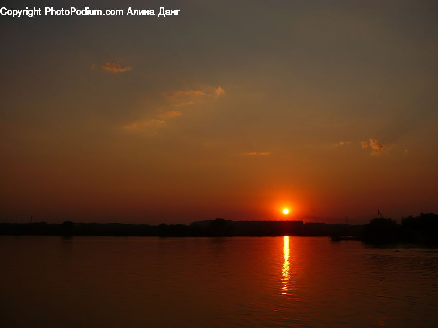 Sun, Dawn, Dusk, Red Sky, Sky, Sunrise, Sunset
