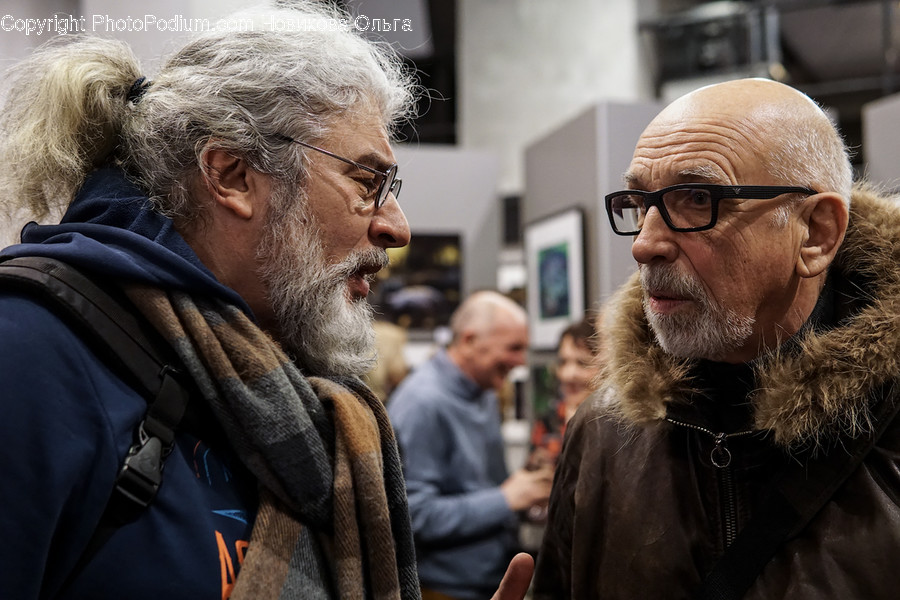 Face, Person, Human, Beard, Glasses