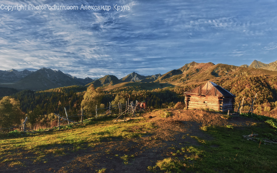 Nature, Outdoors, Building, Countryside, Housing