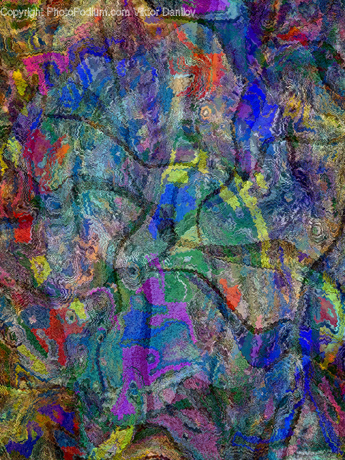 Modern Art, Art, Painting, Pattern