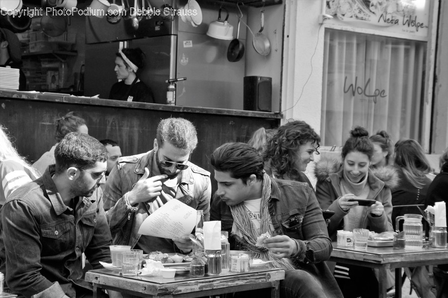 Restaurant, Person, Human, Cafe, Sitting