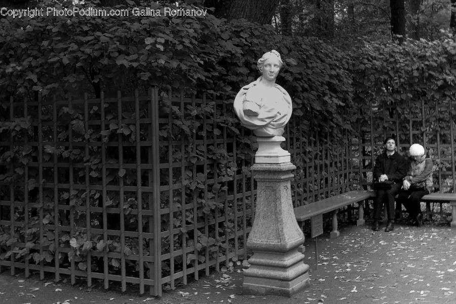 Person, Human, Railing, Flagstone, Gate