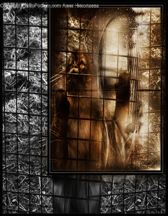 Art, Crypt, Crystal, Construction, Silhouette
