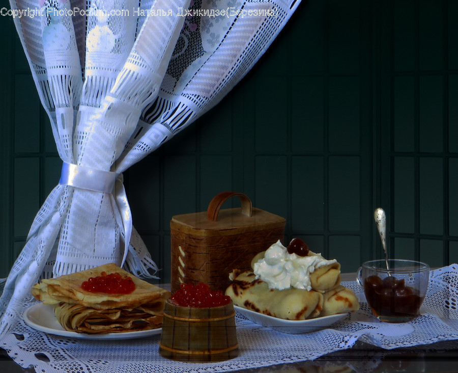 Dessert, Creme, Cream, Food, Ice Cream