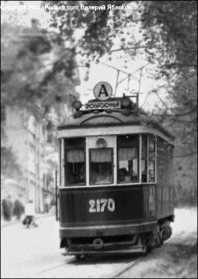 Cable Car, Streetcar, Trolley, Vehicle, Rail, Tram, Transportation