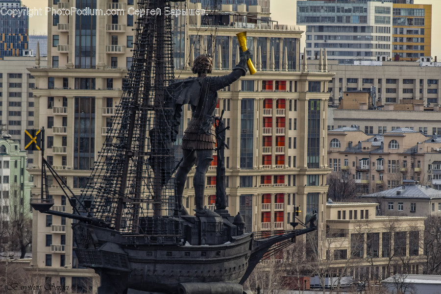 Town, City, Metropolis, Building, Urban