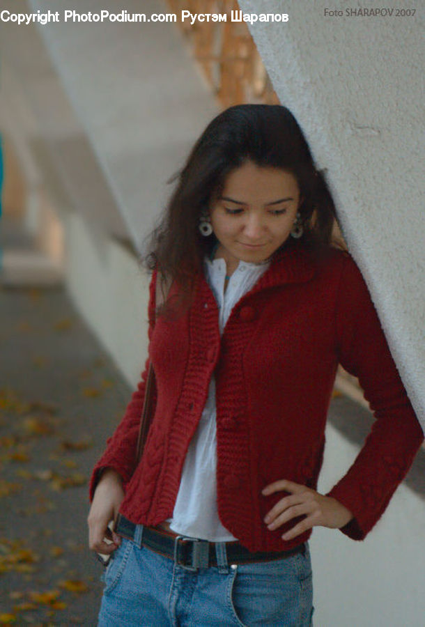 People, Person, Human, Cardigan, Clothing, Sweater, Hood