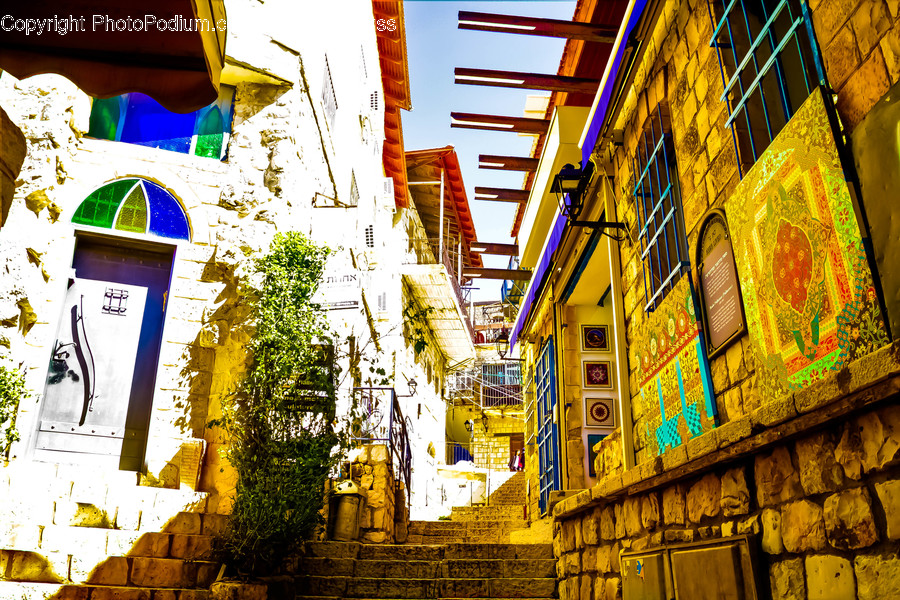 Walkway, Path, Building, Countryside, Nature