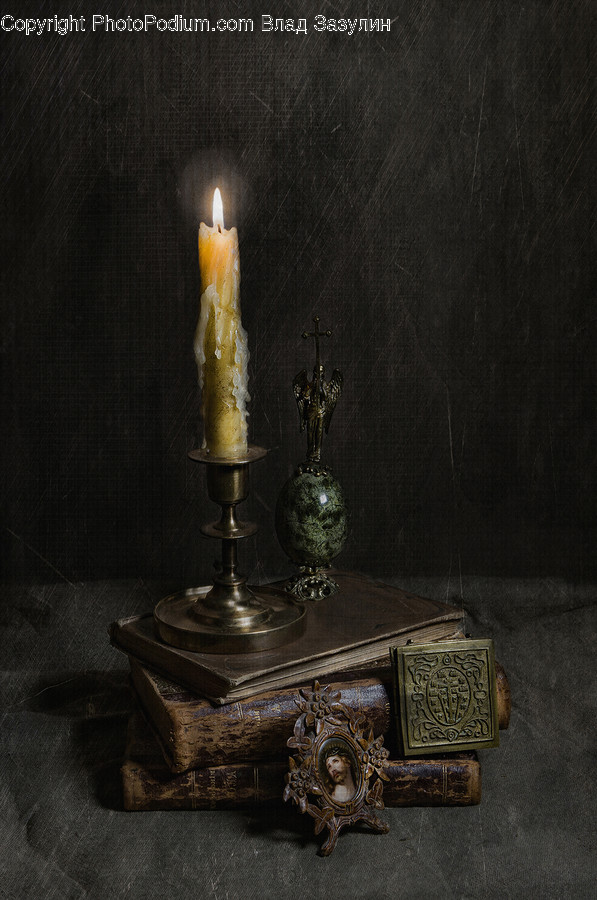 Candle, Fire, Church, Architecture, Altar