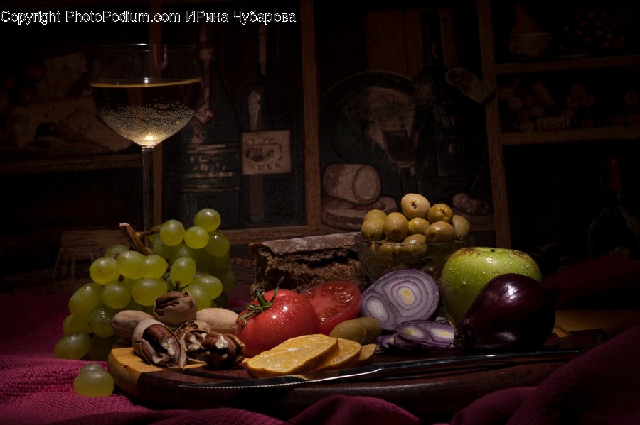 Plant, Glass, Alcohol, Drink, Beverage