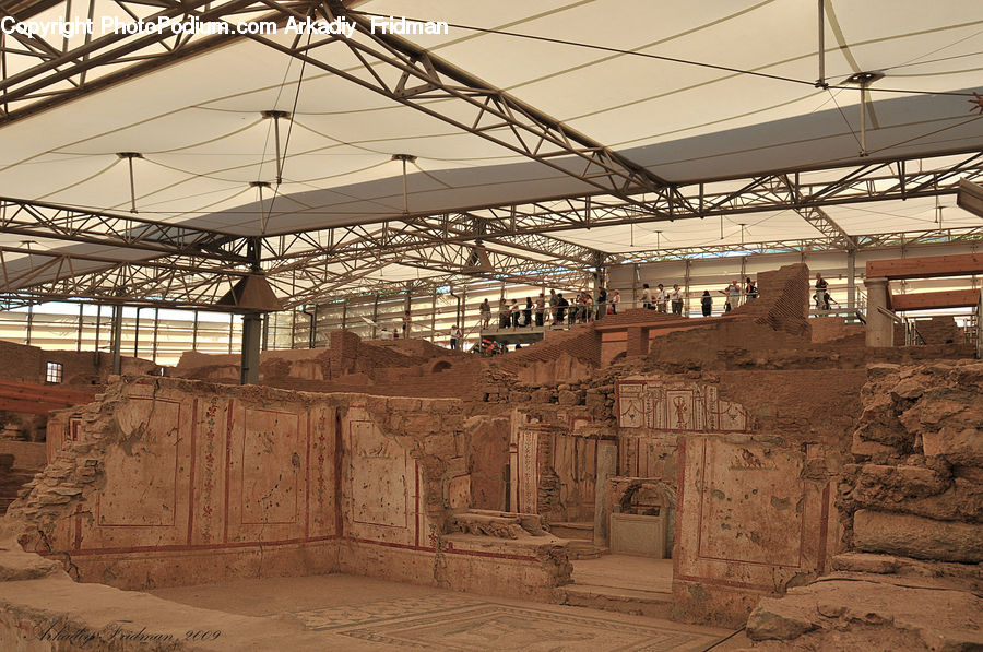 Warehouse, Ground, Soil, Outdoors, Sand, Rock, Building