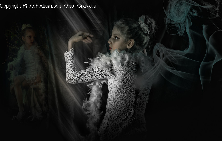 Apparel, Clothing, Human, Person, Feather Boa