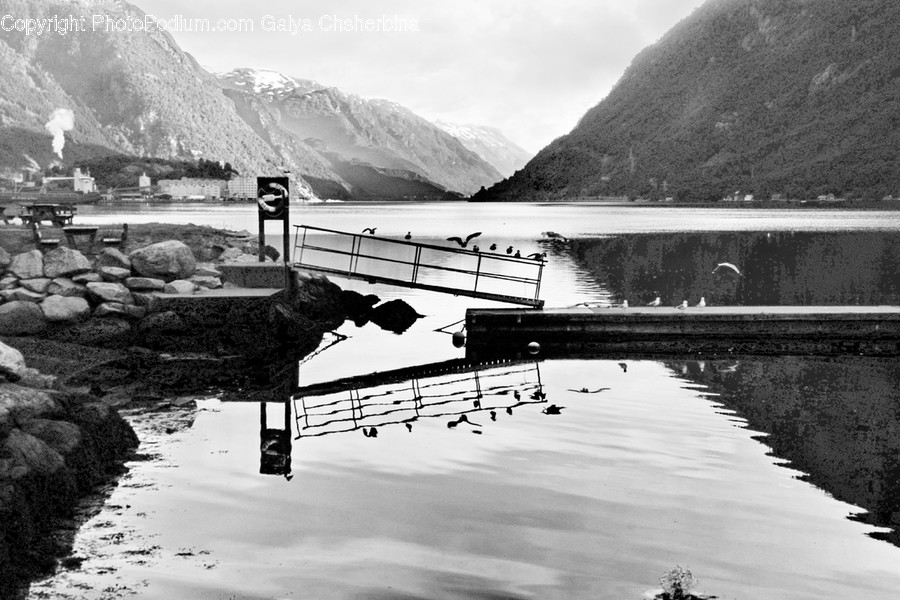 Water, Waterfront, Dock, Pier, Port