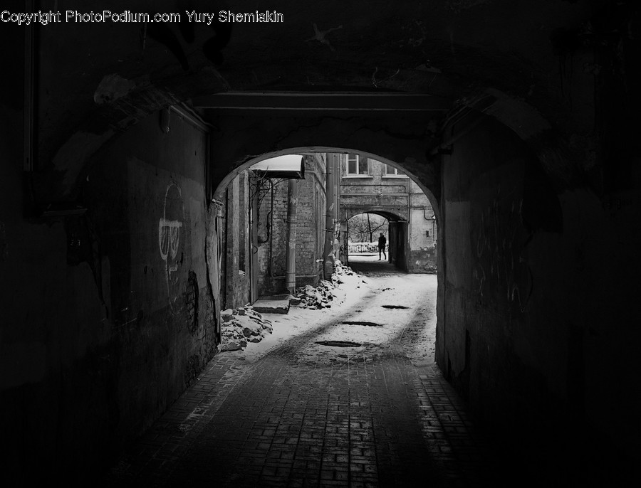 Path, Walkway, Pavement, Sidewalk, Corridor