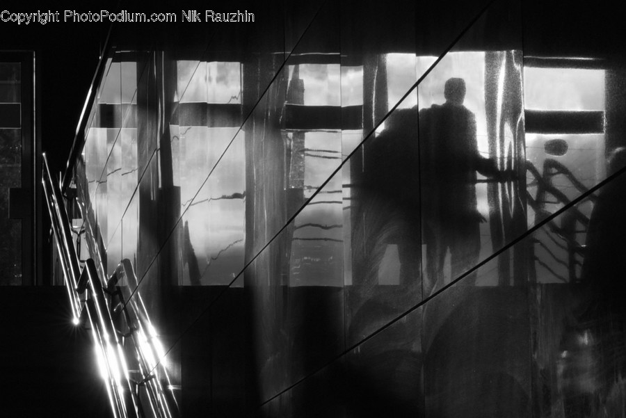 Lighting, Banister, Handrail, Human, Person