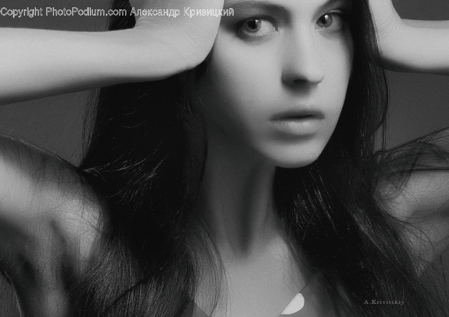 Human, Person, Face, Finger, Hair