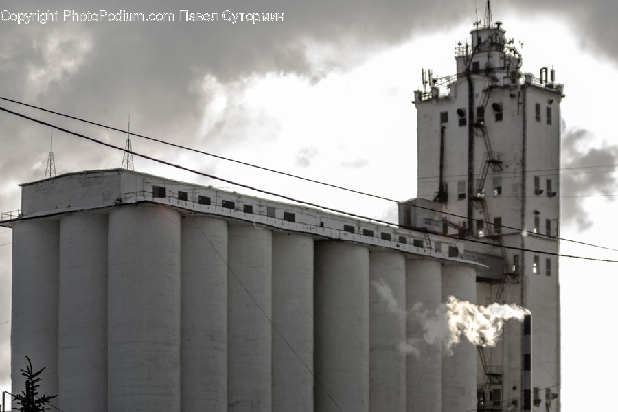 Building, Architecture, Factory, Tower, Bridge