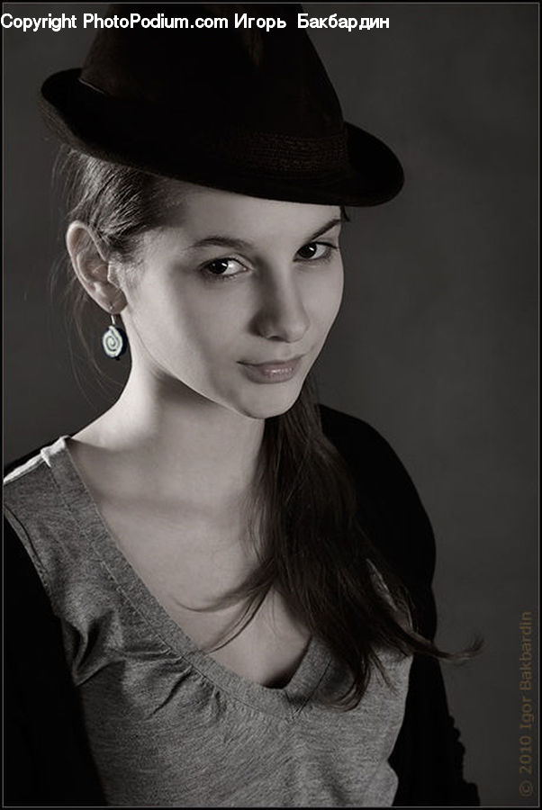 Human, People, Person, Portrait, Female, Hat