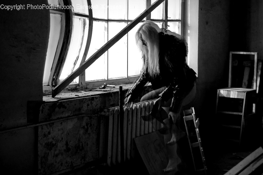 Window, Building, Architecture, Banister, Handrail