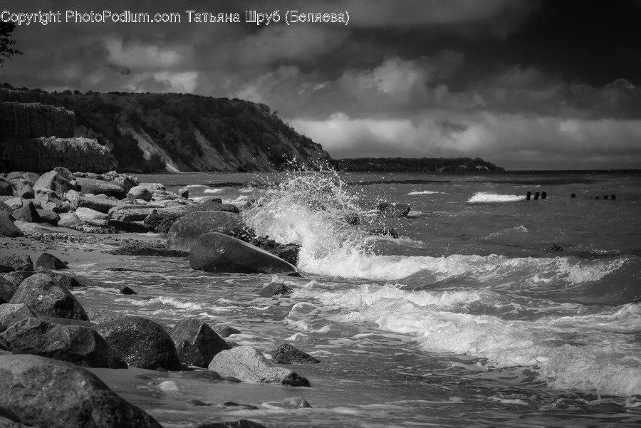 Nature, Ocean, Water, Sea, Outdoors