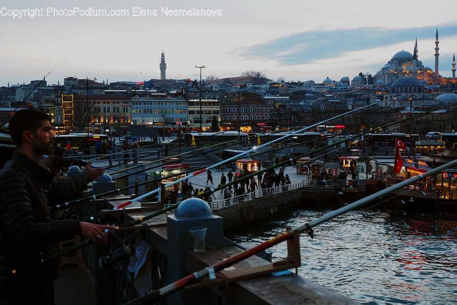 Human, Person, Water, Waterfront, Dock