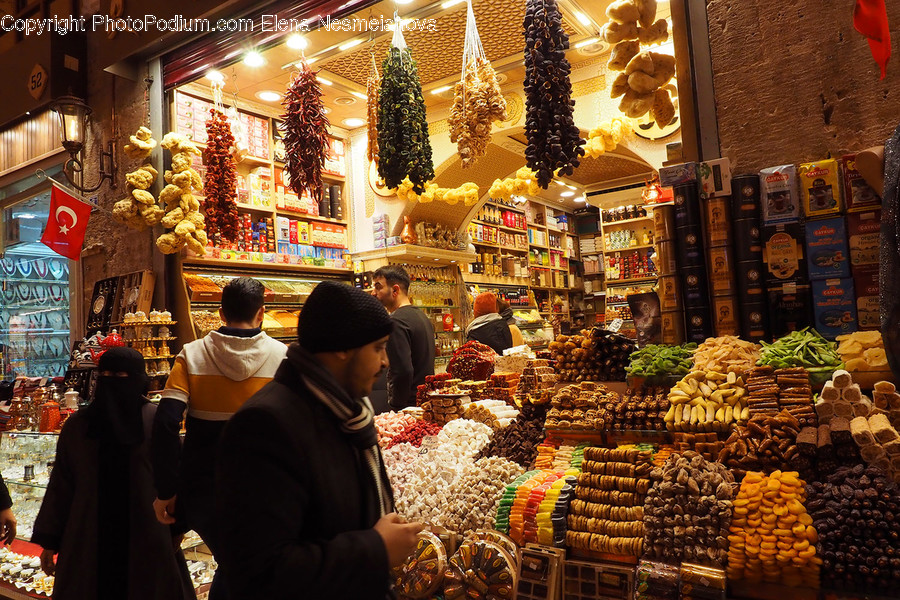 Human, Person, Market, Shop, Food