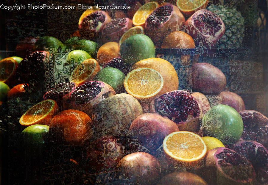 Sphere, Plant, Food, Fruit, Citrus Fruit
