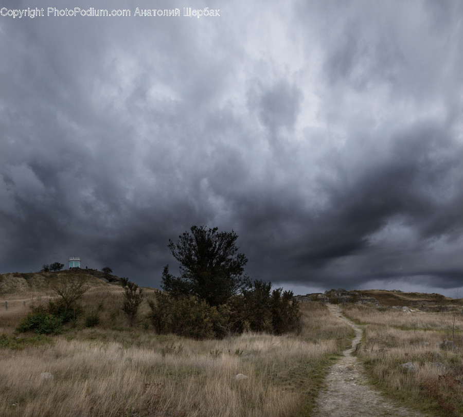 Nature, Weather, Outdoors, Road, Dirt Road