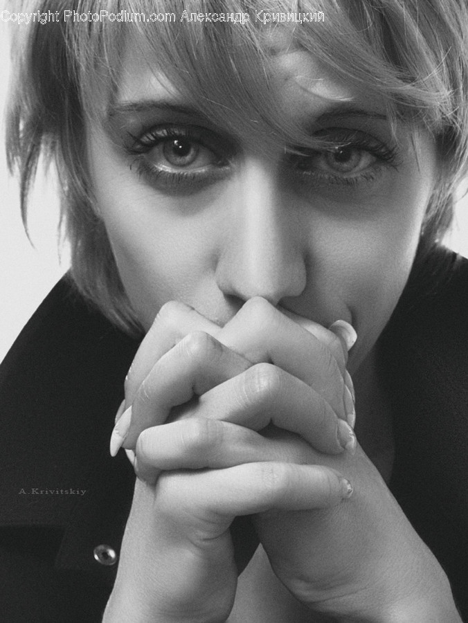 Face, Person, Human, Finger, Photography