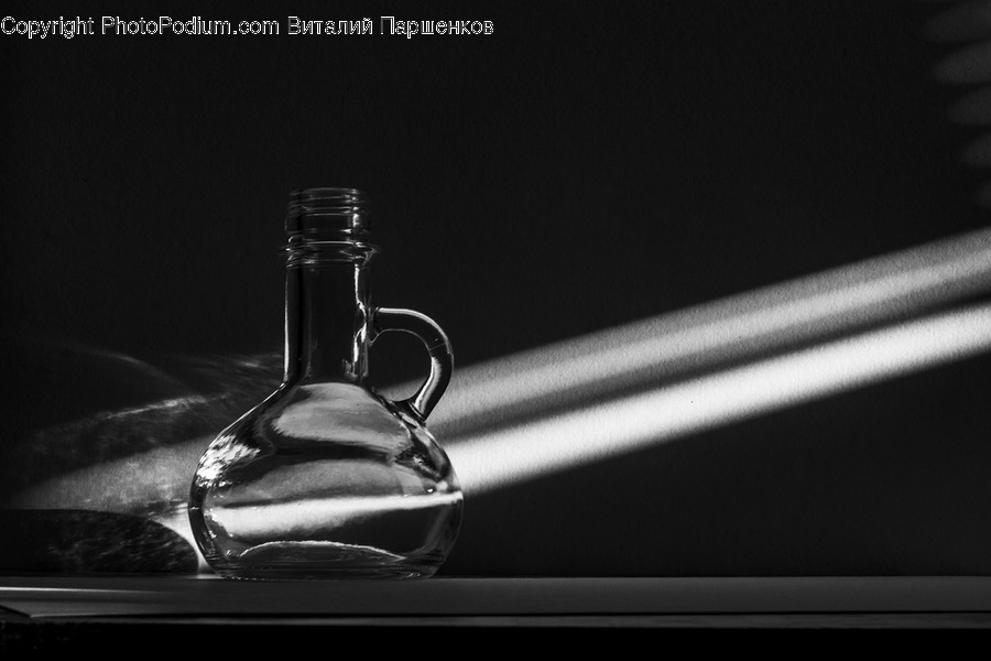 Bottle, Jug, Silhouette, Alcohol, Beverage