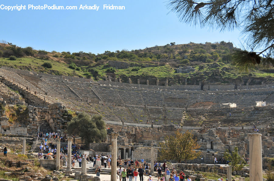 Ruins, Soil, Crowd, Plant, Vegetation, Outdoors, Architecture