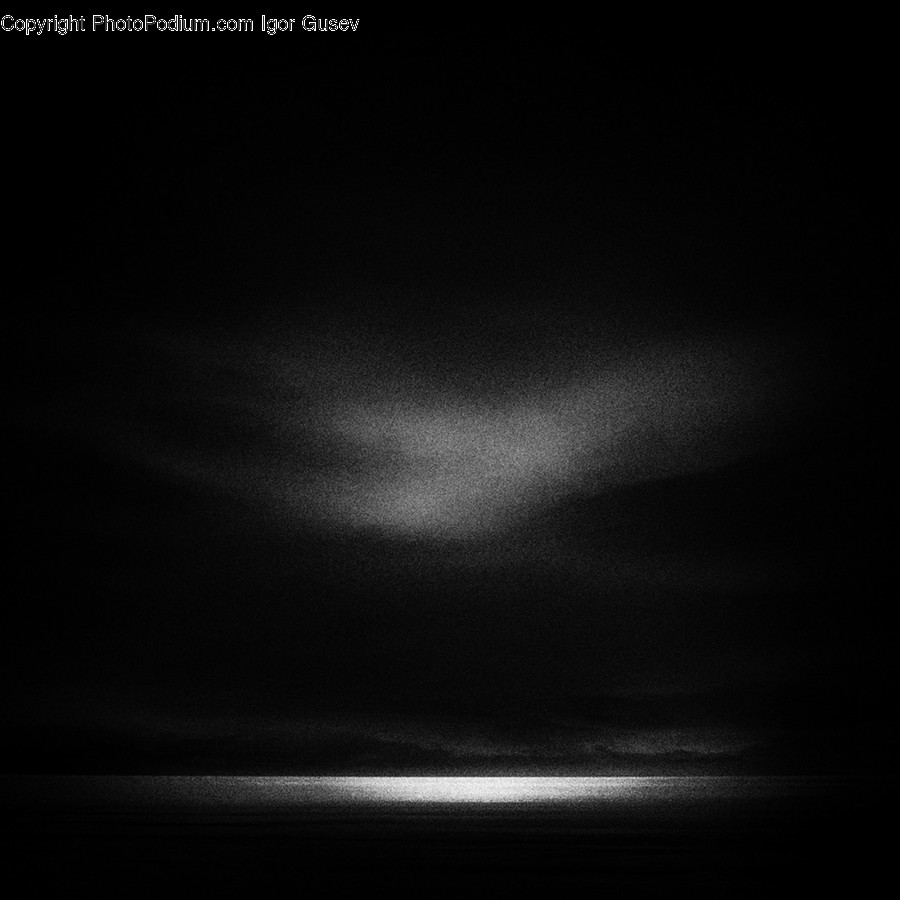 Nature, Outdoors, Weather, Lighting, Night