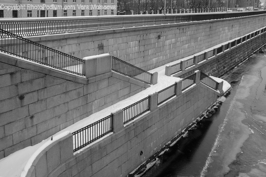 Handrail, Banister, Water, Railing, Outdoors