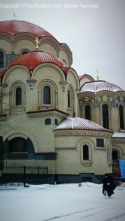 Architecture, Building, Dome, Human, Person