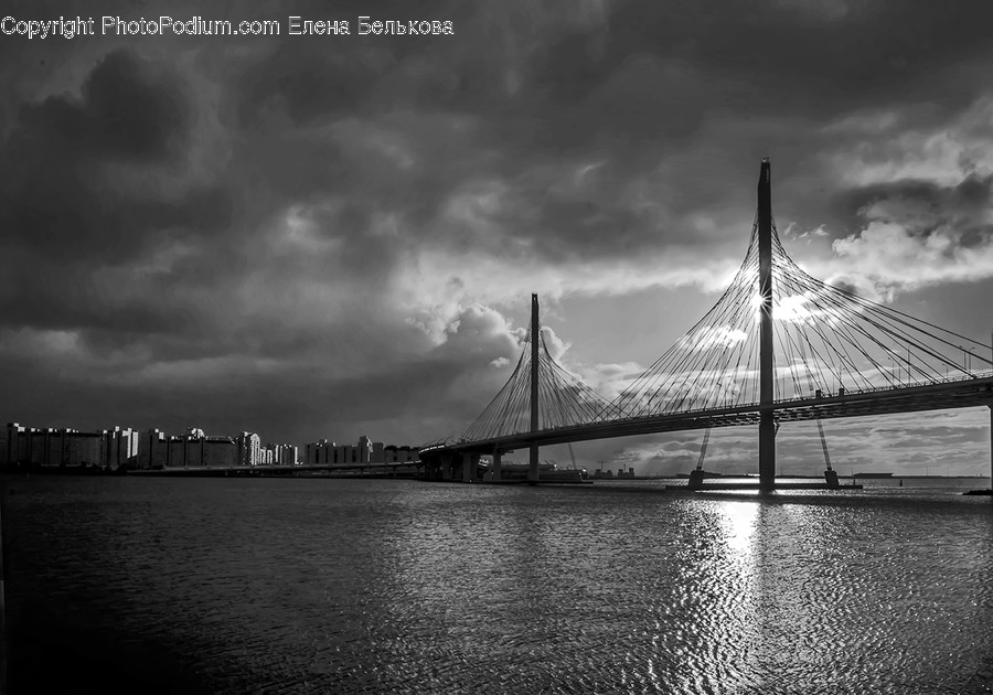 Weather, Nature, Building, Bridge, Outdoors