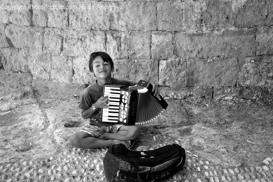 Person, Human, Musical Instrument, Accordion, Indoors