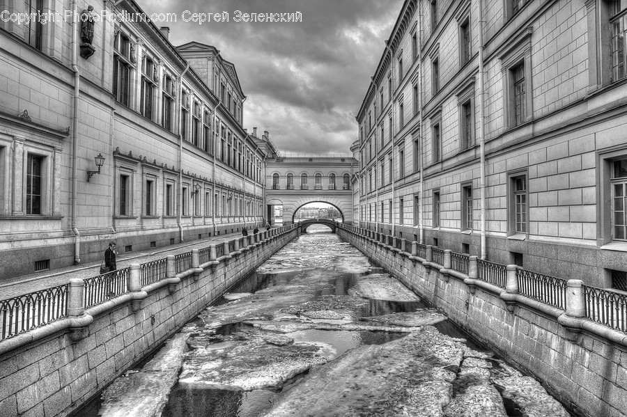 Water, Street, Building, Urban, Road