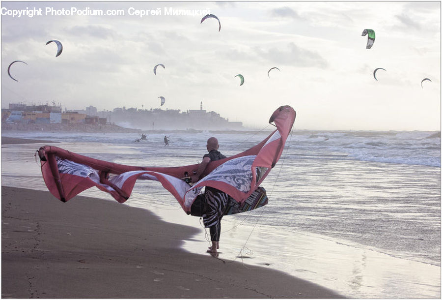 People, Person, Human, Kicking, Beach, Coast, Outdoors