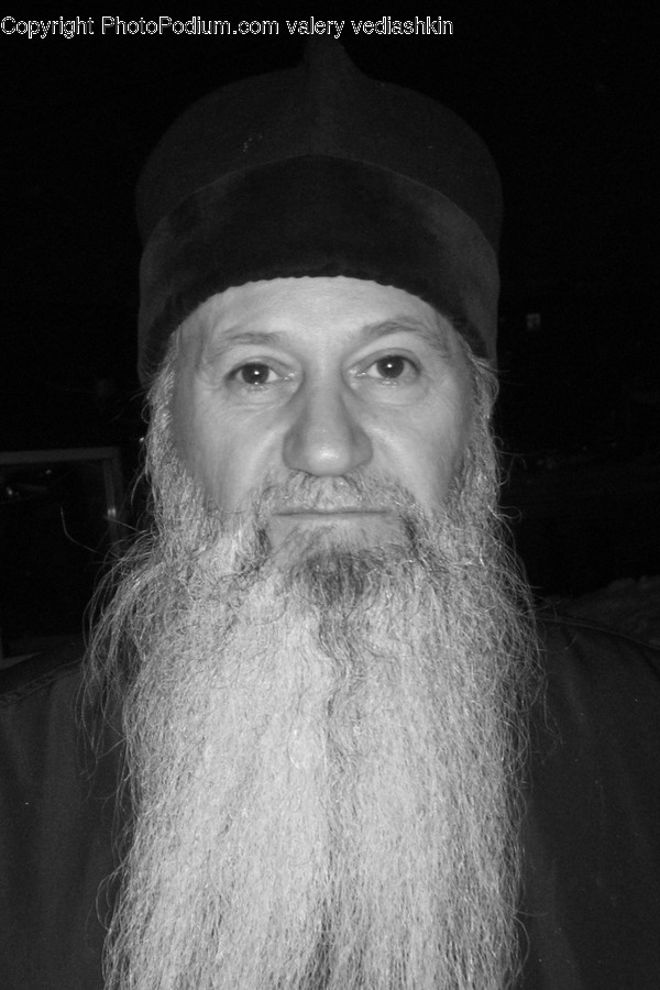 Person, Face, Human, Beard, Apparel