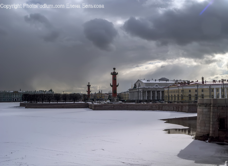 Architecture, Building, Tower, Dome, City