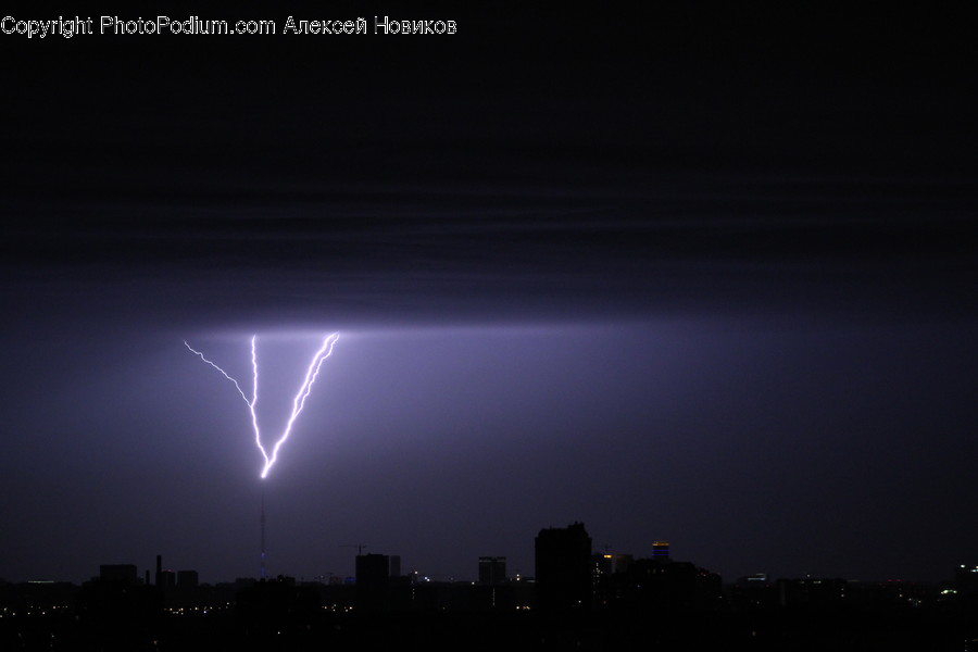 Nature, Outdoors, Weather, Storm, Thunderstorm