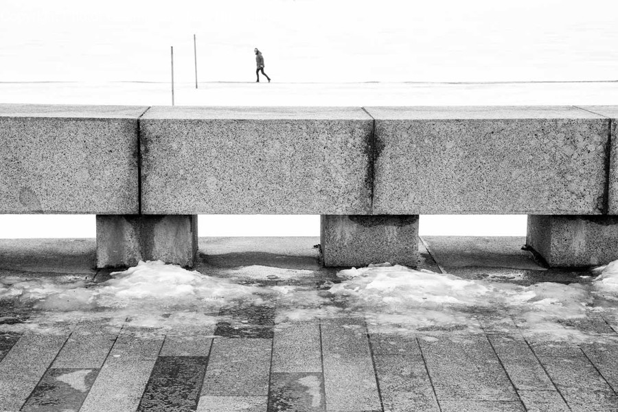 Furniture, Bench, Person, Human, Path
