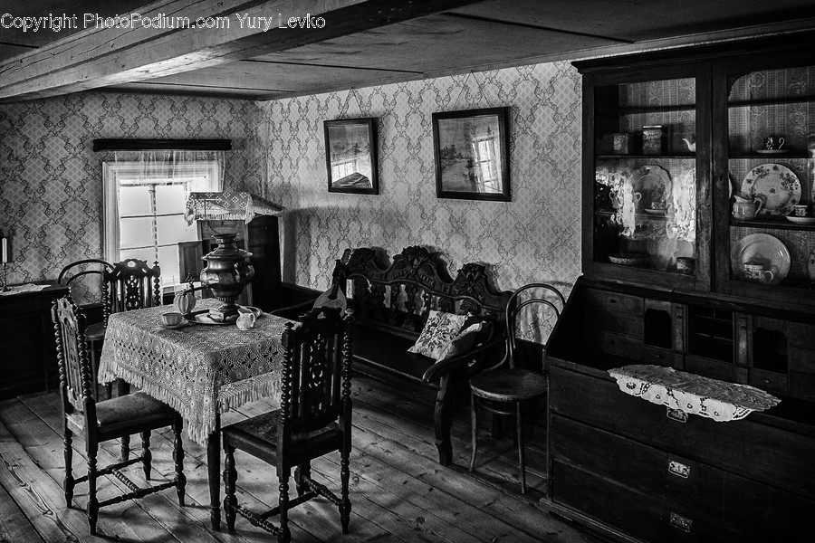 Furniture, Chair, Restaurant, Cafe, Indoors