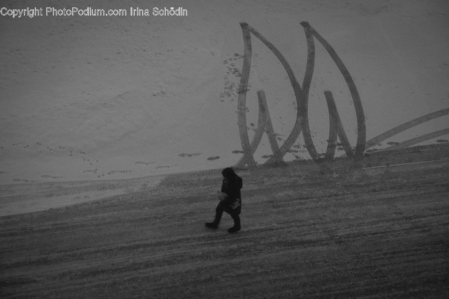 Person, Human, Nature, Outdoors, Silhouette